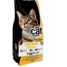 Mr. Cat Happy Low Grain Tavuklu Yetişkin Kedi Maması 2500 G