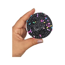 Yuvarlak Bisküvi Şekilli Squishy Taba Sukuşi Yumuşacık 6,5 Cm Sukuşi - 1 Adet
