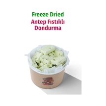 Freeze Dried Antep Fıstıklı Dondurma Kurutulmuş Çıtır Dondurma Küpleri, Fıstıklı Atıştırmalık, Astronot Dondurma 55 G