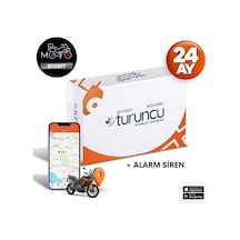 Motostart Turuncu Motosiklet Takip Sistemi 24 Ay + Siren