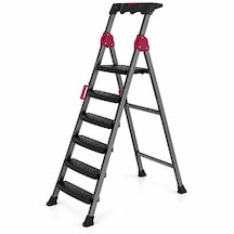 5+1 Basamaklı Metal Merdiven 150kg.taşıma Diğer