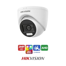 Ds-2ce76d0t-exlpf Renkli Gece Dome Kamera Güvenlik Kamerası