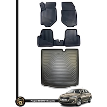 Peugeot 301 3d Havuzlu Paspas +bagaj Havuzu Kauçuk Set Nova