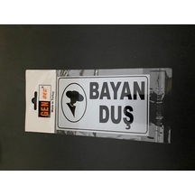 Yönlendirme Bayan Duş 8X13 Cm