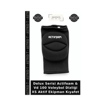 Delux Serisi Actifoam & Vd 100 Voleybol Dizliği Xs Aktif Ekipman Kıyafet Çok Renkli