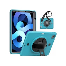 Newface Apple İpad Pro 11 2020 Kılıf Strap-c Otterbox Tablet Kapak - Mavi