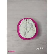 Yy0064 Gelin Damat Magnetlik Silikon Kalıp