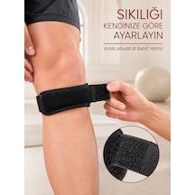 Sporcu Tendon Bandı Ayarlanabilir Diz Destek Bandı Koşu Fitness Egzersiz - Lisinya