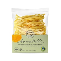 Bonatelli Organik Zerdeçallı Çubuk Makarna 400 G - 5 Adet Tarı