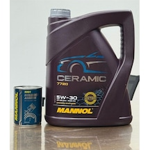 Mannol 5W-30 Ceramic Motor Yağı Ve İtici Ses  Katkısı