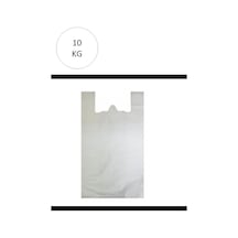 Hubrendy Tedarik Beyaz Atlet Poşet Mini Boy 20x34 Cm Takriben 2.350 Adet 10 Kg