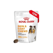 Skin&coat Chews Deri Ve Tüy Sağlığını Destekleyen Tamamlayıcı Ödül Maması 240g