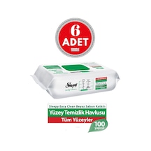 Easy Clean Yüzey Temizlik Havlusu 100 Yaprak 6 Adet Diğer