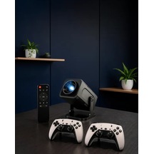 Astraltech Çift Kollu Game Box Projeksiyon Cihazı Android Tv Kumandalı