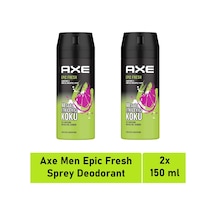 Axe Epic Fresh Erkek Deodorant ve Vücut Spreyi 150 ML x 2 Adet