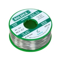 Soldex 0.75 Mm 200 Gr Kurşunsuz Lehim Teli