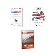 2027 8. Sınıf/lgs Limit Fen Bilimleri El Kitabı + Etkinlikli Atasözleri Ve Deyimler Soru + Ankapade 3'lü Set