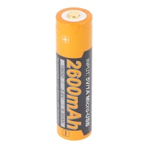 Li-ion Pil 18650, Usb Şarj Fonksiyonu İle Çoklu Korumalı, 70x18.6mm Accucell Accusafe İle 1 Adet