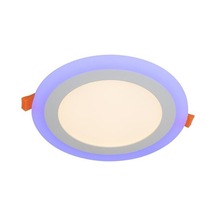 Led Panel Spot Çift Renkli 3+3 W Beyaz - Mavi
