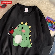 Noıssey Urban Pop Graphic Kadın Tişört Koleksiyonukod 5150 Siyah
