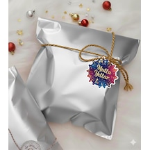 Hediye Paketi 1 Adet 40x60 Büyük Boy Gümüş Hazır Yapışkanlı Hediye Poşeti Kazak,sweatshirt Uygun