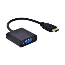 Hdmi To Vga Kablo Çevirici Laptop Monitör Tv Projeksiyon Dönüştür