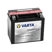 Ytx12-4/ytx12-bs Varta Motosiklet Aküsü
