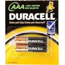 Duracell Alkalin Pil Aaa 2'' Li Paket
