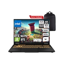 Asus TUF Gaming F16 FX608JPR-QT002HMF18 i7-14650HX 32 GB 1 TB SSD SSD RTX5070 16" W11P Dizüstü Bilgisayar