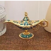 Xindoker Sihirli Aladdin Lambası - Dekoratif Ev Aydınlatma Ve  - Dayanıklı Metal Yapı Diğer