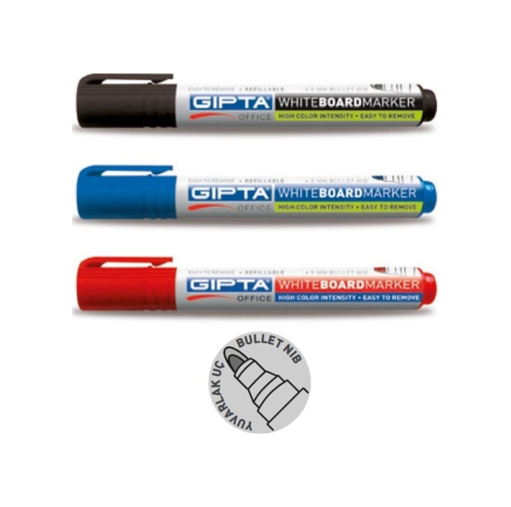 Beyaz Tahta Kalemi Siyah F1371 Nocolor-750a2662