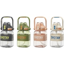 Shotay Rıbbon Grip Matara 1000 Ml Çok Renkli