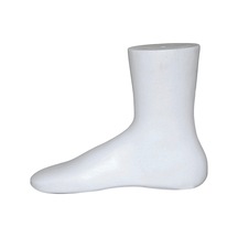 Suntek Ayakkabı Kalıp Çorap Ekran Manken Ayak Modeli Beyaz