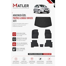 Ford C-max 2010 Model 4d Ekstra Havuzlu Paspas Ve Bagaj Havuzu Set