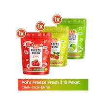 Pol's Freeze Fresh Çilek 15 G , İncir 20 G , Elma 20 G 20 G