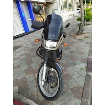 Zeus Motor 1991-2004 Kawasaki Kle 500 Uyumlu Uzun Ön Cam Füme Renk