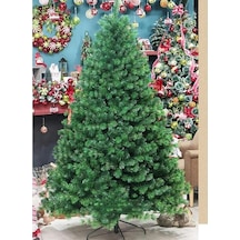 250 Cm Yılbaşı Ağacı 1650 Gür Dallı Metal Gövde Metal Ayak Noel Ağacı Yılbaşı Çam Ağacı