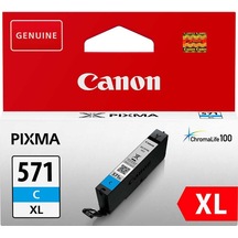 Canon CLI-571C XL Mavi Yüksek Kapasiteli Mürekkep Kartuş