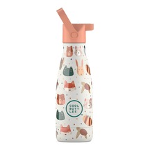 Cool Bottles The Kids Bottle Pet Lover Pipetli Termos Suluk 260 Ml Çok Renkli