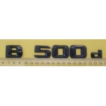 Mercedes Uyumlu Yazı B 500d Siyah