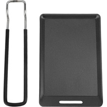 Gajeena Taşınabilir Demir Izgara Tava - Mini Kareli, Kaymaz Yüzeyli, Hızlı Isınır, Ev Ve Kamp İçin Et Fırınlama/fritöz Çok Renkli