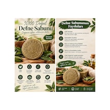 % 100 Doğal Defme Sabunu Özel Teneke Kutuda - 933771148 Diğer