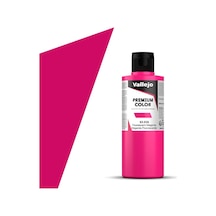 Vallejo 63036 200 Ml. Magenta Fluo, Premium Rc Color Serisi Model Boyası Renkli