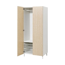 Ikea Beyaz Ferah Kapaklı Gardırop 80x57x191 Cm