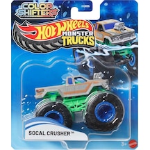 Hot Wheels Monster Trucks Renk Değiştiren Araçlar Socal Crusher Çok Renkli