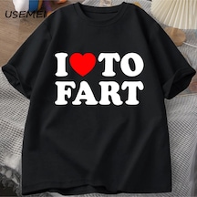Ben Osurmak İçin Seviyorum T Shirt Komik Tişört Erkekler Yetişkin Mizah T-shirt Rahat Pamuk K Siyah