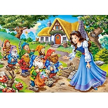 Castorland 120 Parça Pamuk Prenses Ve Yedi Cüceler Puzzle