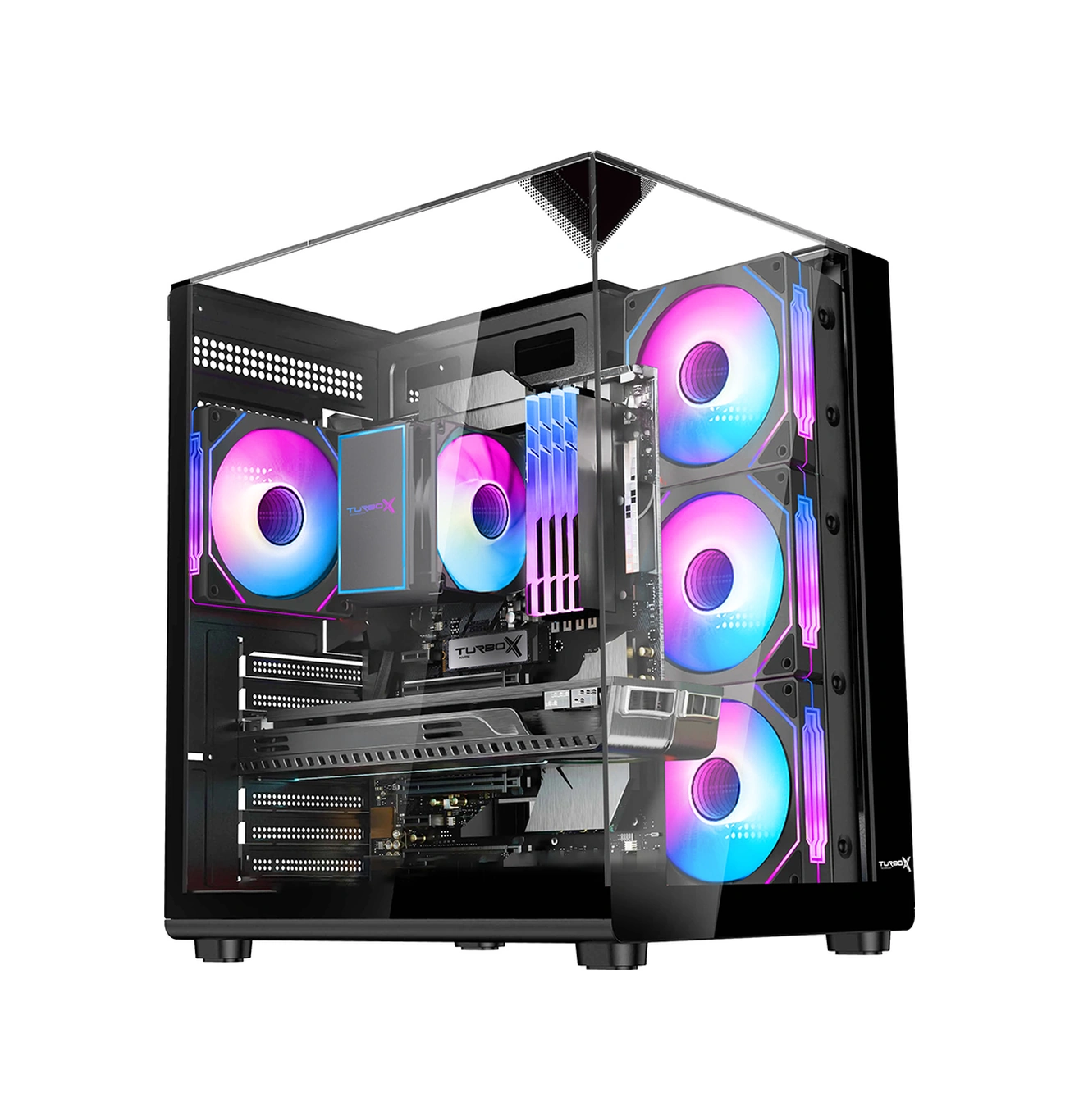 Turbox TX6333 R5-5600 32 GB 1 TB Nvme SSD RTX3050 Free Dos Masaüstü Oyuncu Bilgisayarı