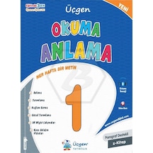 Üçgen Yayınları 1. Sınıf - Okuma Anlama - 2024