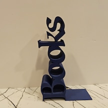Kitap Tutucu Books Yazılı 3d -lacivert-